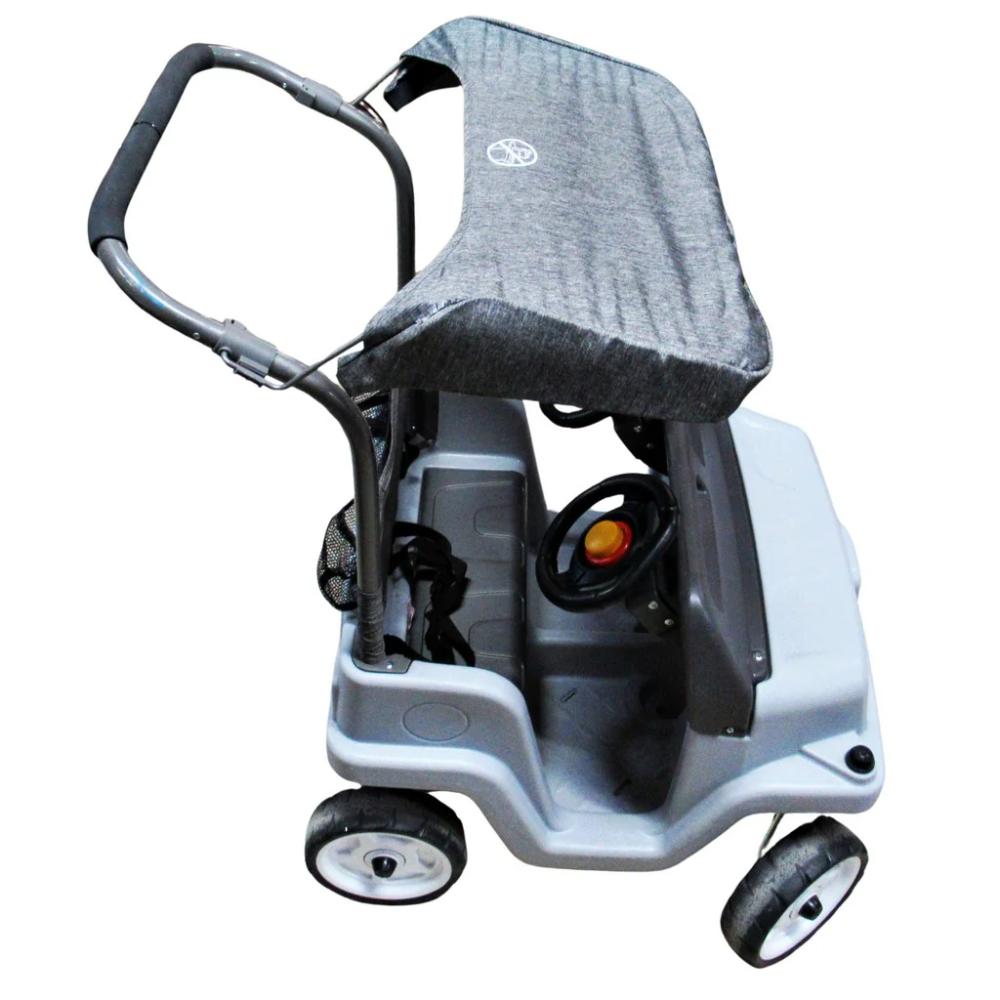 SIDE BY SIDE PUSH AROUND SUV GRAY