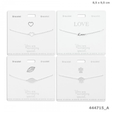 Top Model Bracelet With Symbols Assorted