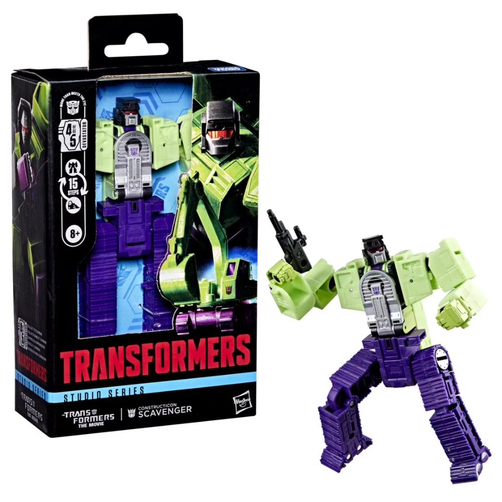 Transformers Studio Series The Movie Constructicon Scavenger 4.5” Action Figure