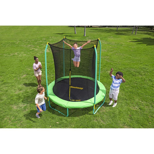 Bestway Xtreme Air Trampoline, Green, Youth 6+ 2.44M X 2.50M