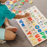 Melissa & Doug - Wooden Alphabet Upper & Lower Case