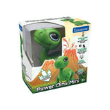 Lexibook Power Puppy Mini - Dinosaur robot with light and sound effects, hand clap command, voice repeat