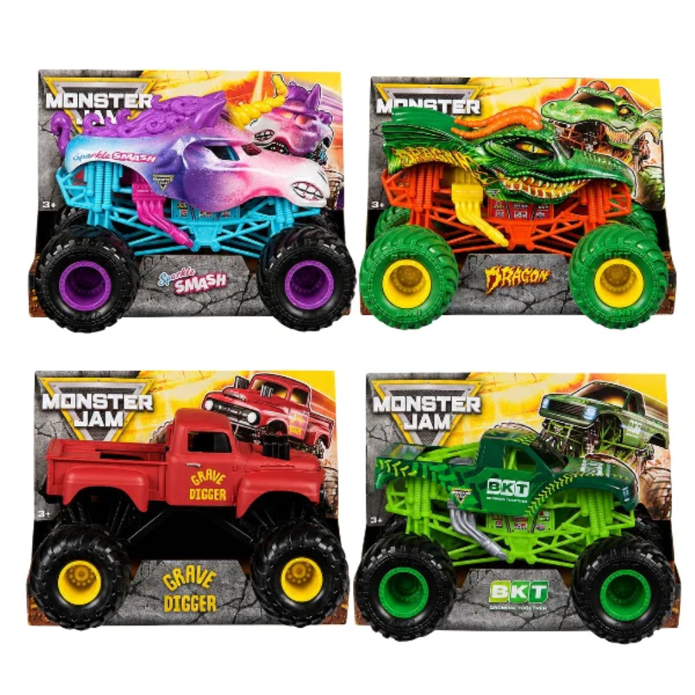 Monster Jam 124 Vehicles Collector Asst (Sold Separately, Subject To Availability)