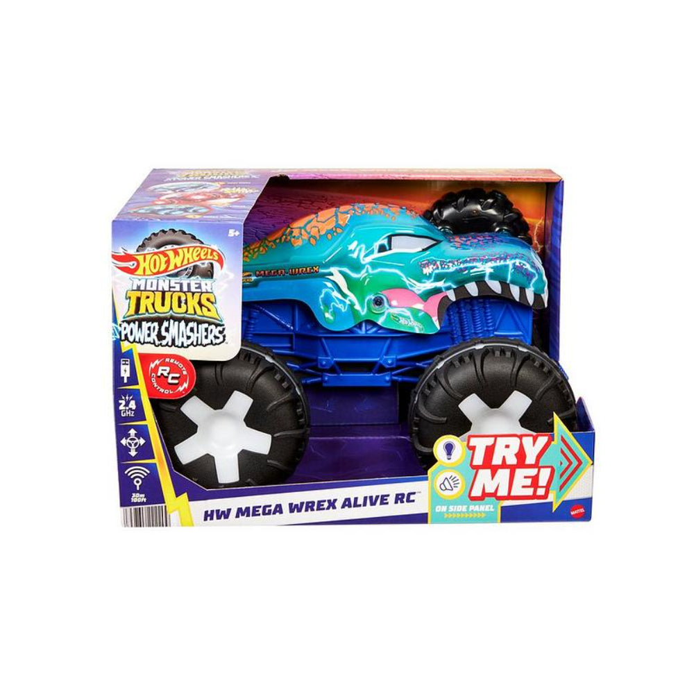 Hot Wheels RC 1 15 Monster T Mega Wrex Alive Hot Wheels RC 1 15 Monster T Mega Wrex Alive