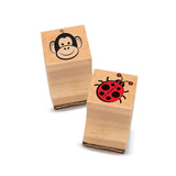 Melissa & Doug - Wooden Favorite Things Stamp Set