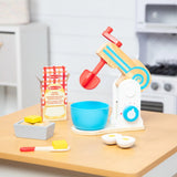 Melissa & Doug - Wooden Make-a-Cake Mixer Set