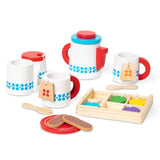 Melissa & Doug - Wooden Steep & Serve Tea Set