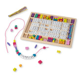 Melissa & Doug - Created by Me! Alphabet Beads Wooden Bead Kit