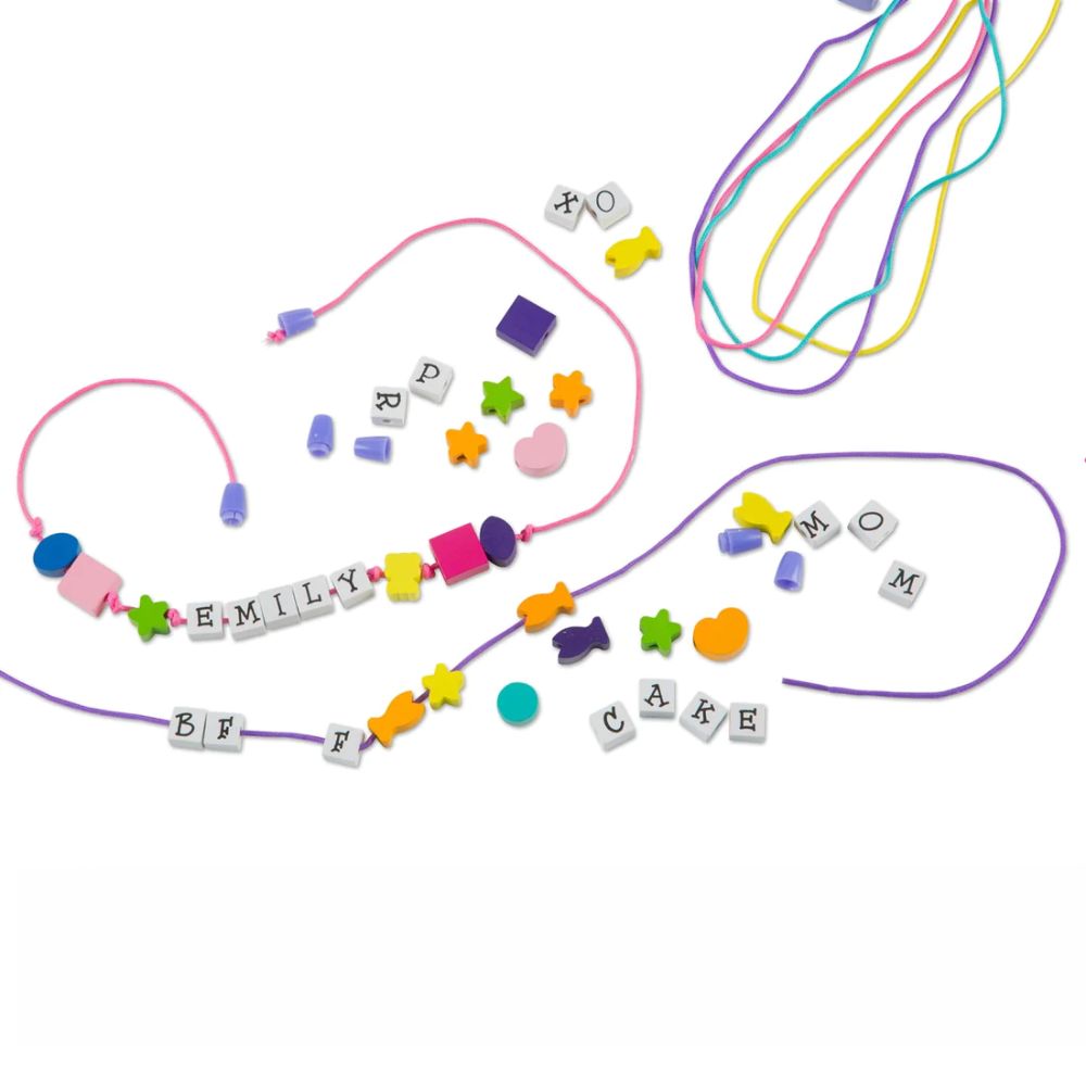 Melissa & Doug - Created by Me! Alphabet Beads Wooden Bead Kit