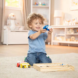 Melissa & Doug - Wooden Town Vehicles Set & Wooden Cars Vehicle Set