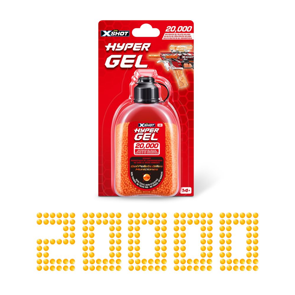 X-Shot Hyper Gel Pellets Refill Pack (20,000 Pieces)