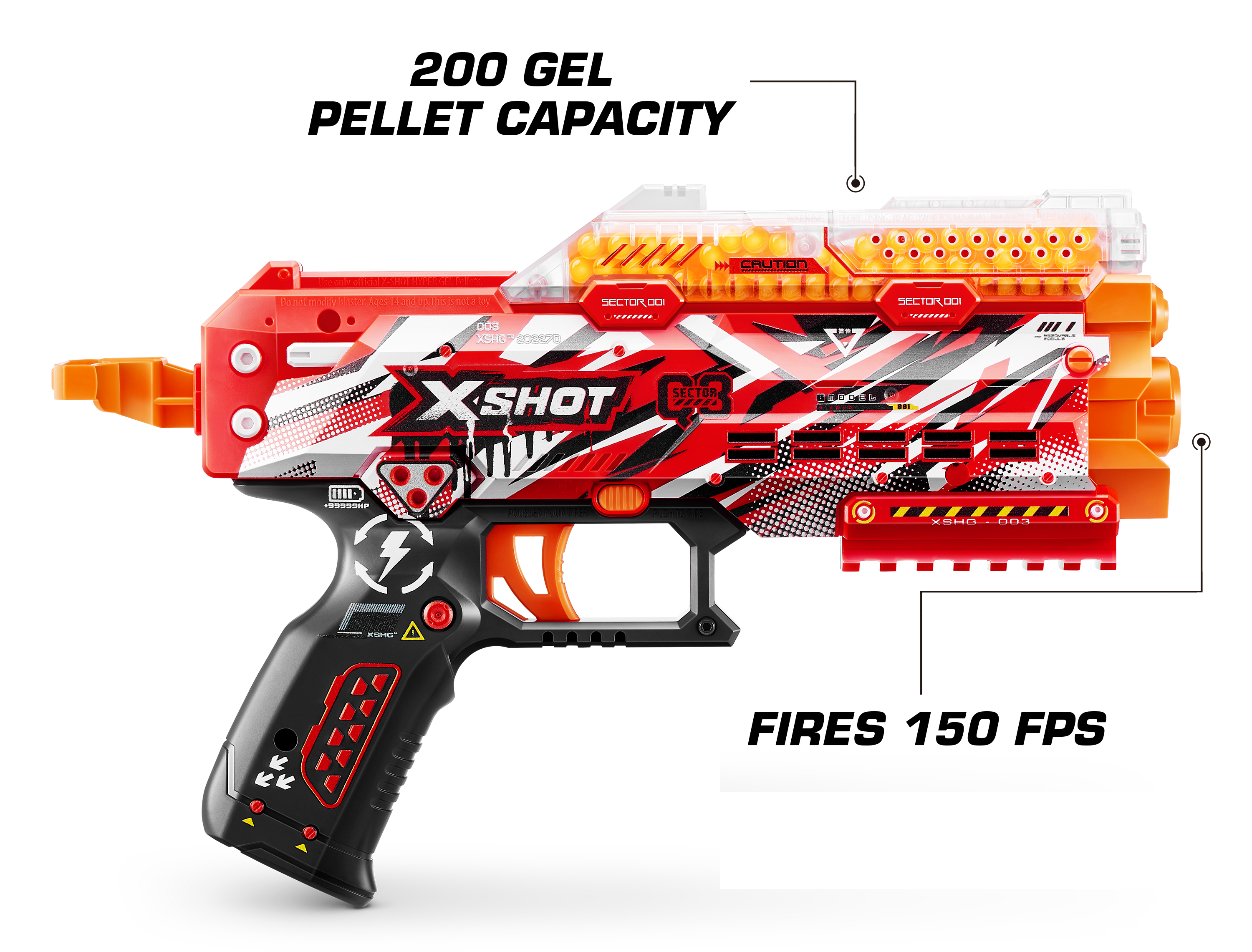 X-Shot Gel Pixtol X Mini Blaster X-Shot Gel Pixtol X Mini Blaster