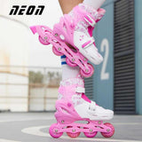 NEON PRO SKATES PINK