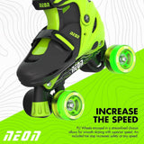 NEON PRO SKATES GREEN