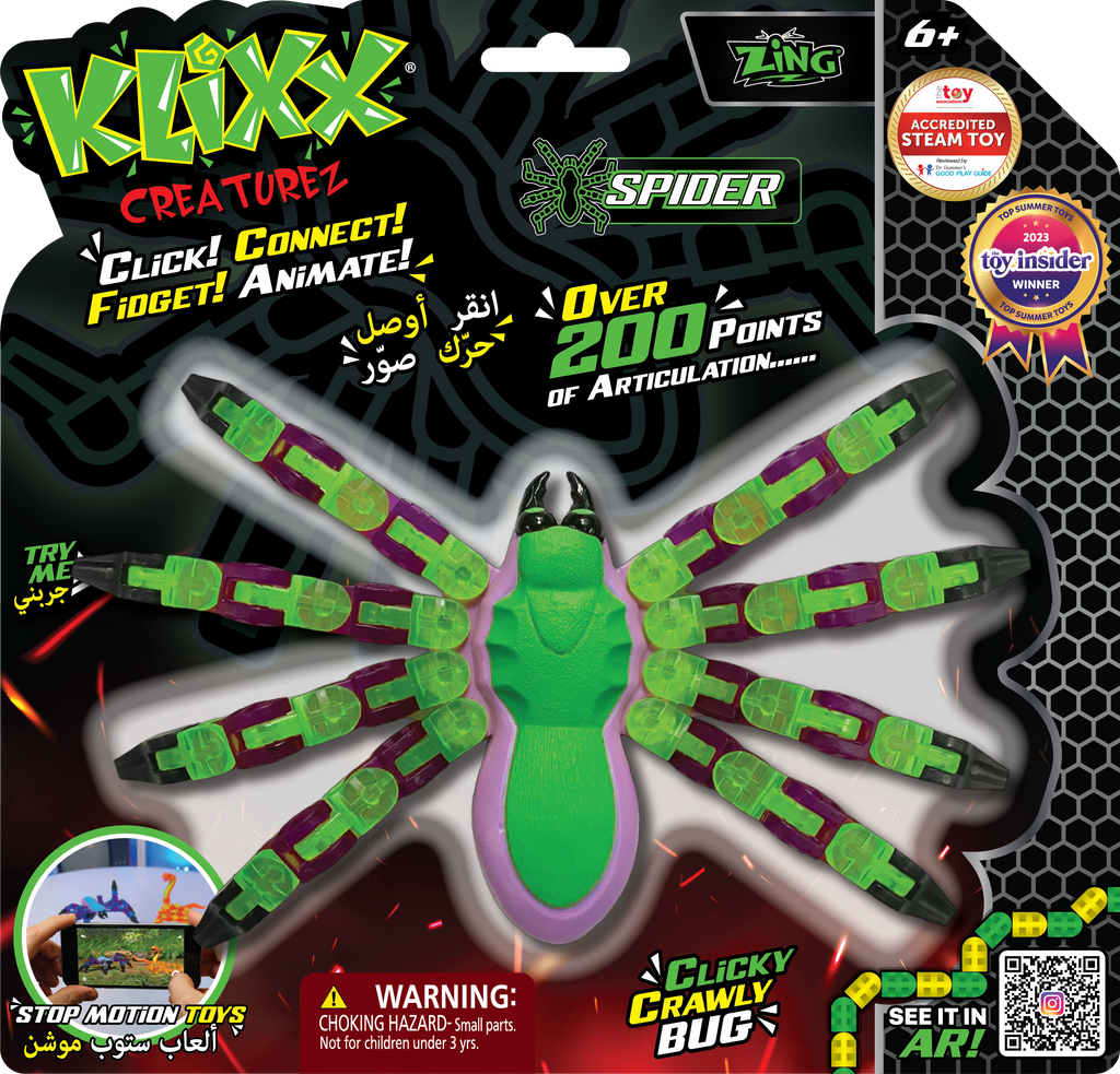 Klixx Creaturez Spider