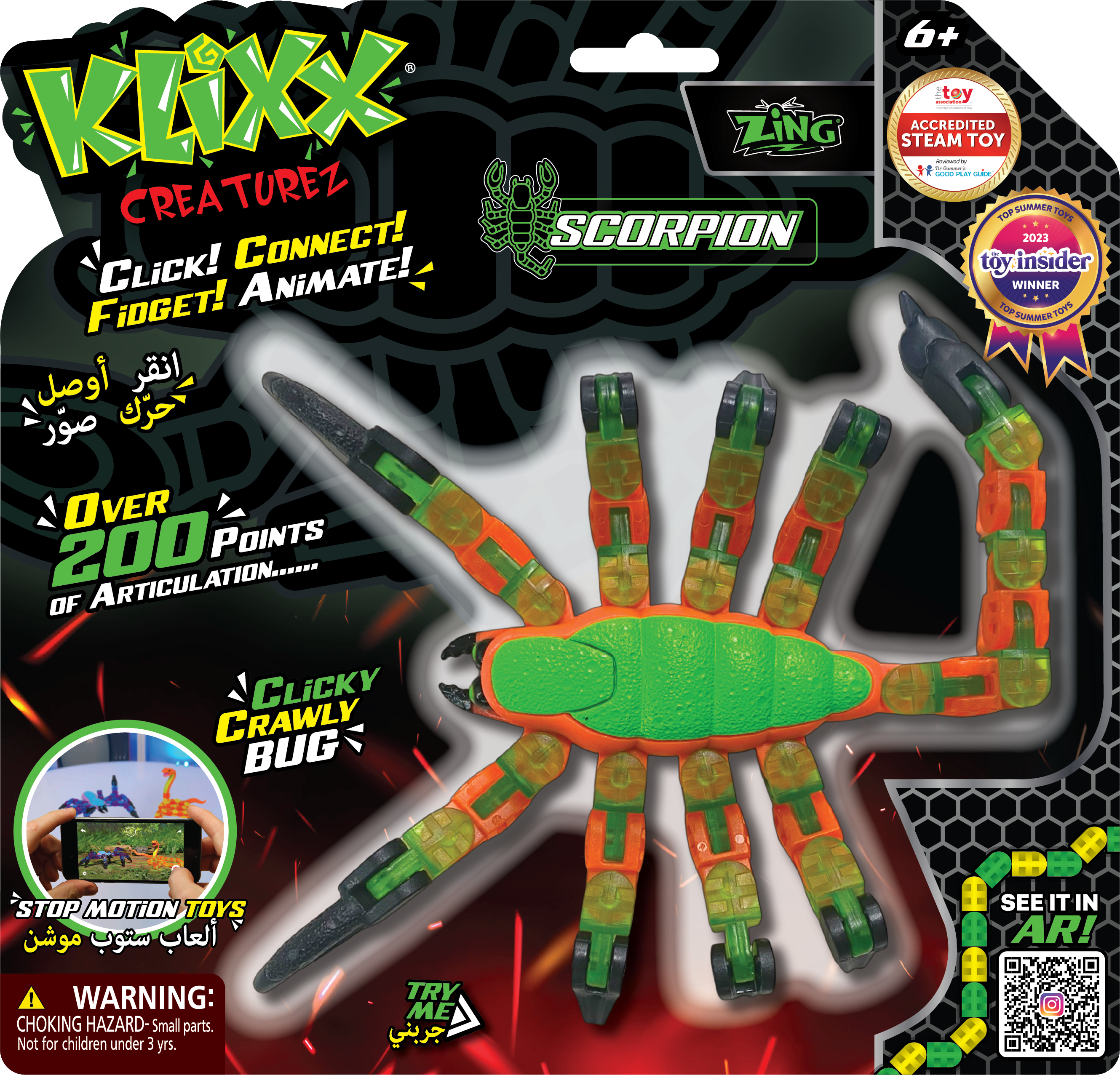 Klixx Creaturez Scorpion