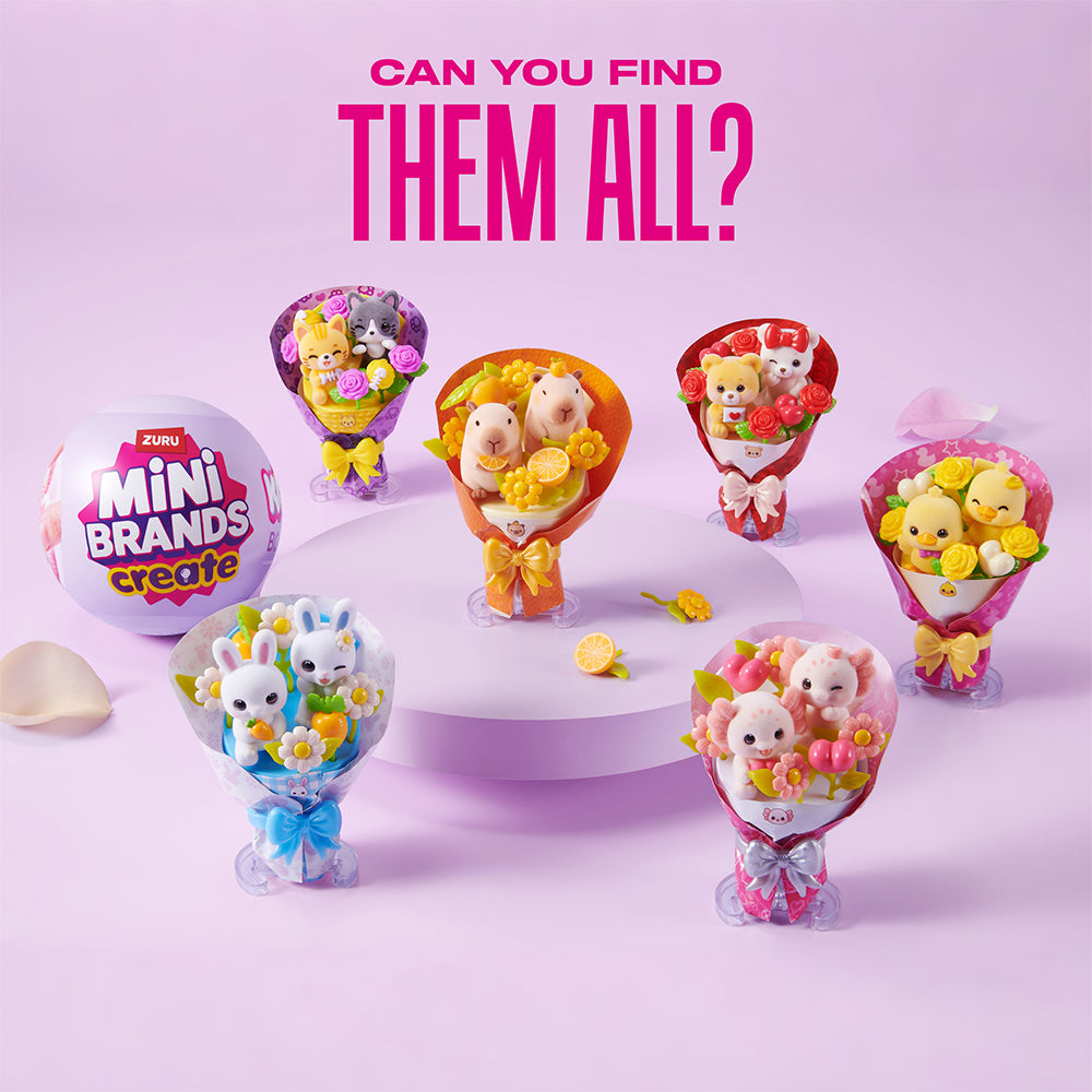 Zuru Mini Brands Create Kawaii Bouquet