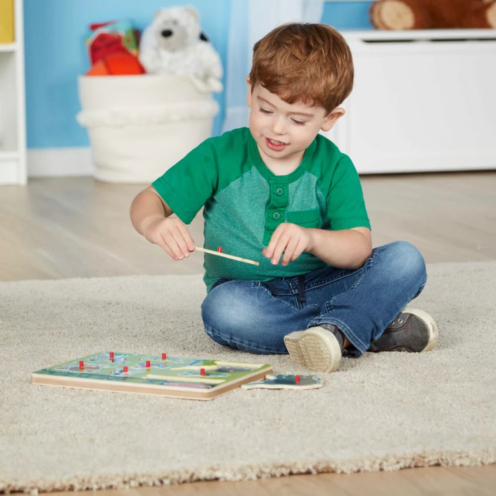 Melissa & Doug - Zoo Animals Sound Puzzle - 8 Pieces