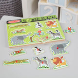 Melissa & Doug - Zoo Animals Sound Puzzle - 8 Pieces