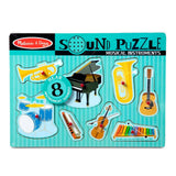Melissa & Doug Musical Instruments Sound Puzzle - 8 Pieces