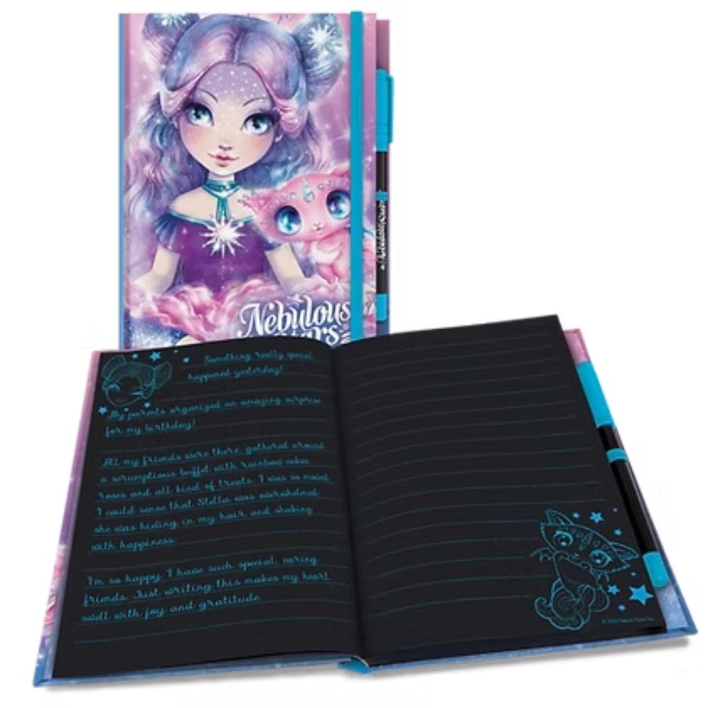 Nebulous Stars Deluxe Black Notebook Assorted