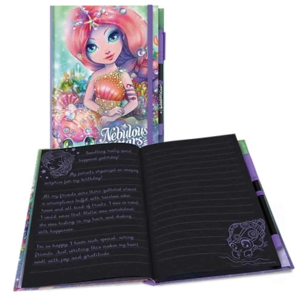 Nebulous Stars Deluxe Black Notebook Assorted