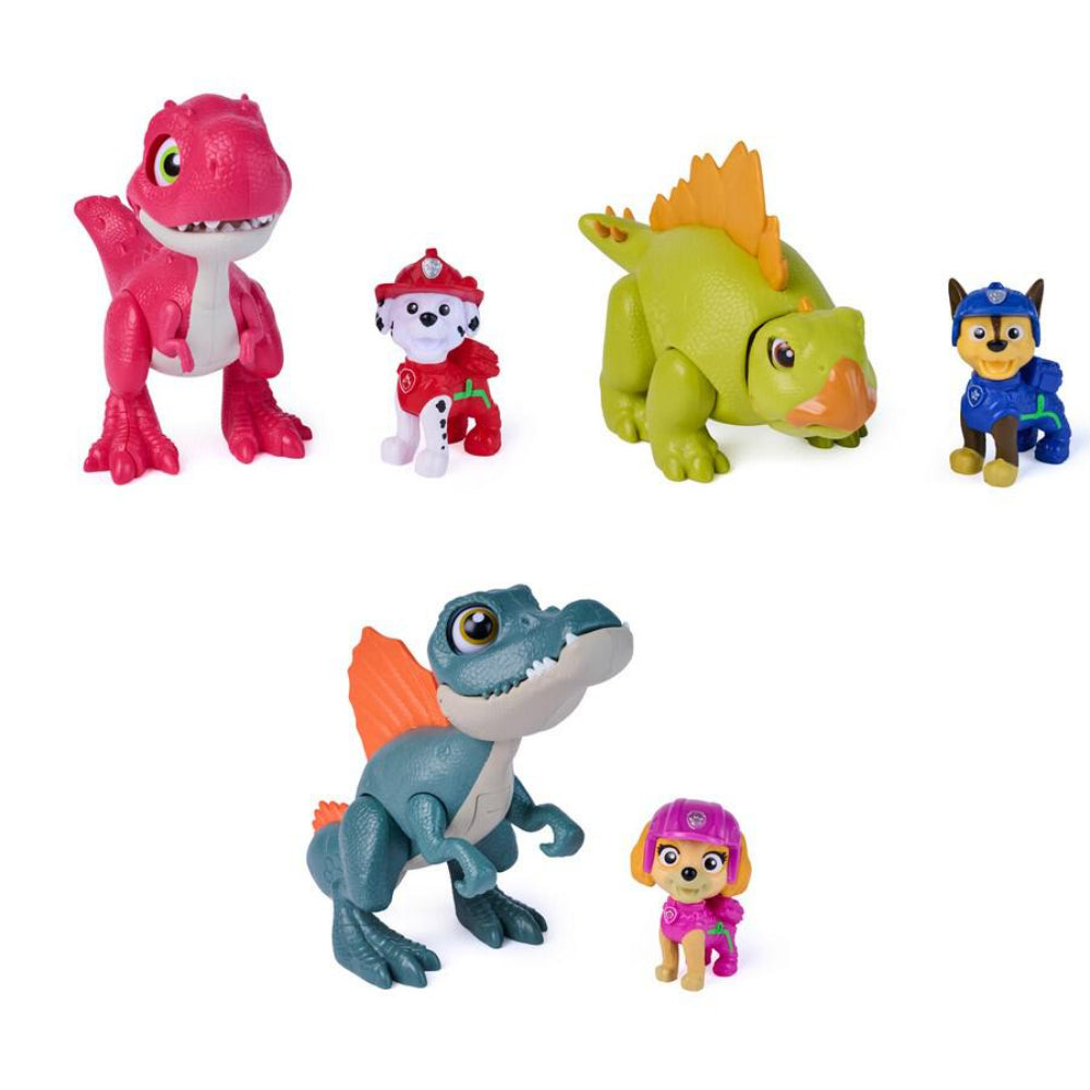 Paw Patrol The Dino Movie Roaring Pup Pals - Assorted