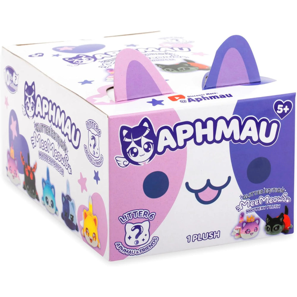 Aphmau Glitter Edition MeeMeows Mystery Plush 6-Inch