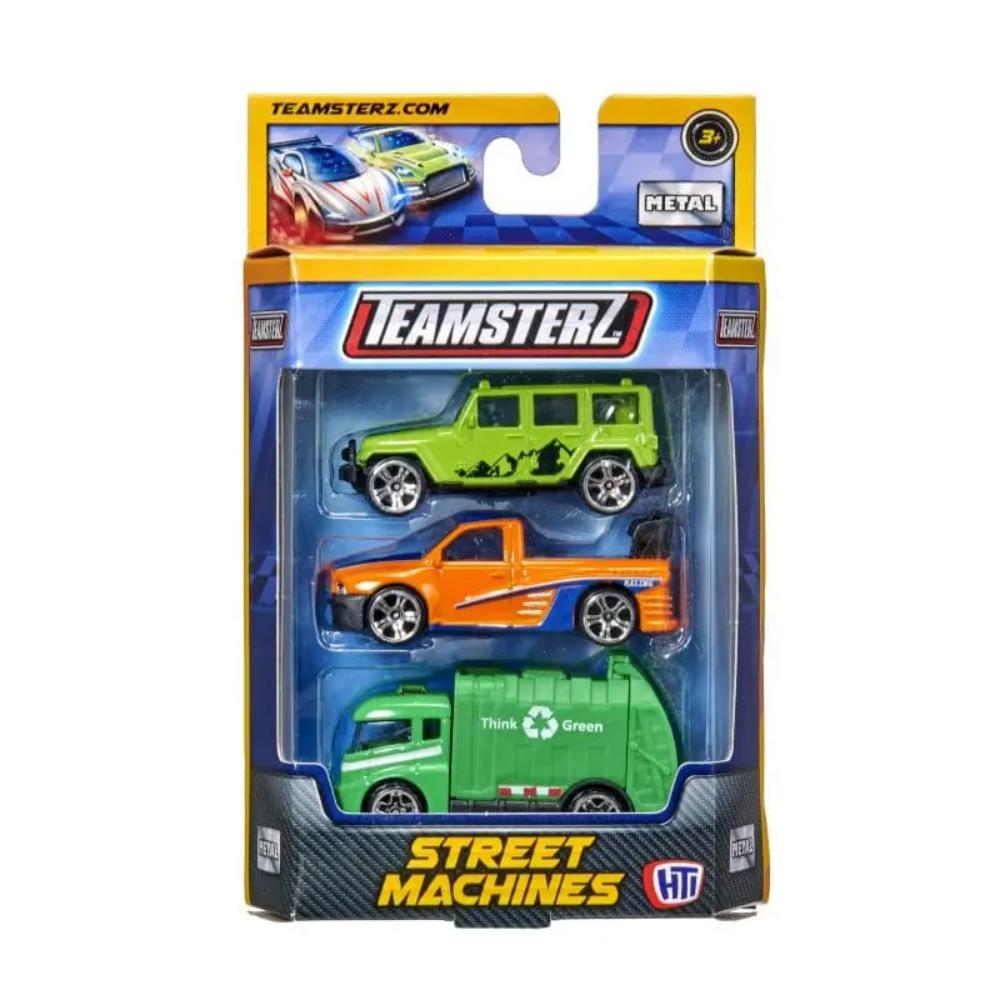 Teamsterz Die Cast 3 Pack Assorted Teamsterz Die Cast 3 Pack Assorted