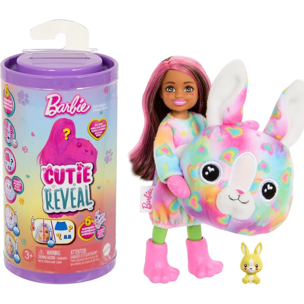 Barbie Chelsea Cutie Reveal Color Dream Series Small Doll & Accessories Barbie Chelsea Cutie Reveal Color Dream Series Small Doll & Accessories