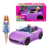 Barbie Glam Convertible Vehicle with Doll