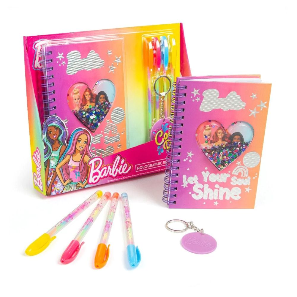 Barbie Shaker Diary Set Barbie Shaker Diary Set