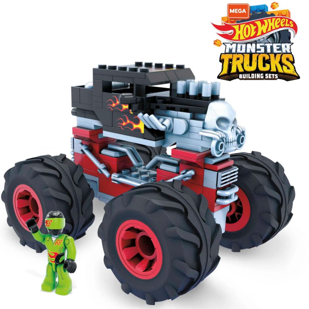 Hot Wheels Mega Construx Bone Shaker 1/18 + 1 au 1/64 904 pcs 34x48cm - Jeux & Jouets Hot Wheels Mega Construx Bone Shaker 1/18 + 1 au 1/64 904 pcs 34x48cm - Jeux & Jouets