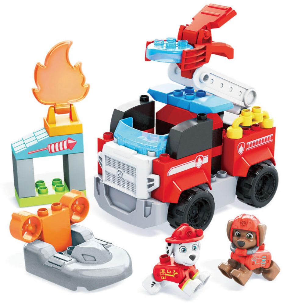 Mega Bloks Paw Patrol Marshall's City Fire Rescue