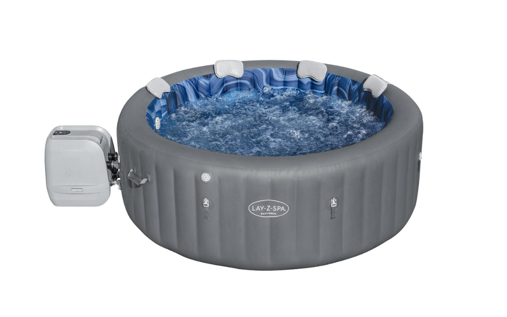 Lay-Z Spa 85"x31.5"/2.16m x 80cm Santorini Hydrojet Pro