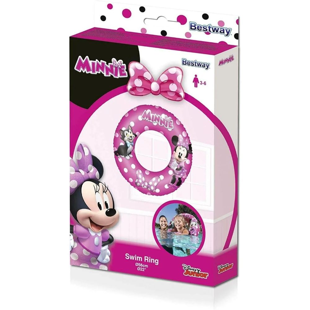 Bestway Minnie 22/56cm Swim Ring