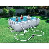 Bestway 9'3" x 6'5" x 33"/2.82m x 1.96m x 84cm Rectangular Pool Set