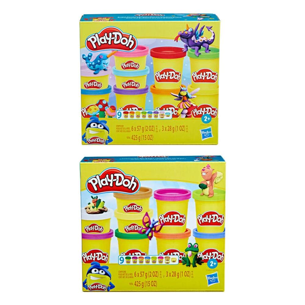 Play-Doh Colorful Compound Rainbow 9 pack