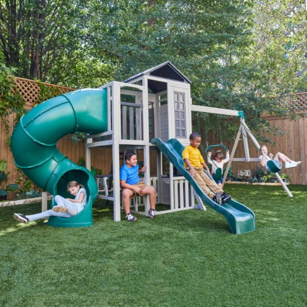 KidKraft Silver Sands Wooden Swingset KidKraft Silver Sands Wooden Swingset