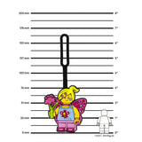 IQ52853 Lego Butterfly G Bag Tag