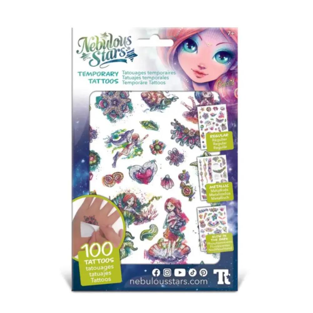 Nebulous Stars - Temporary tattoos assorted Nebulous Stars - Temporary tattoos assorted