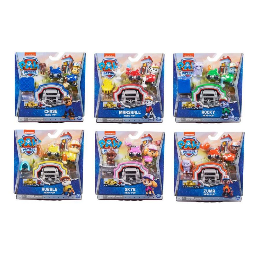 Paw Patrol Big Truck Hero Pups Assorted