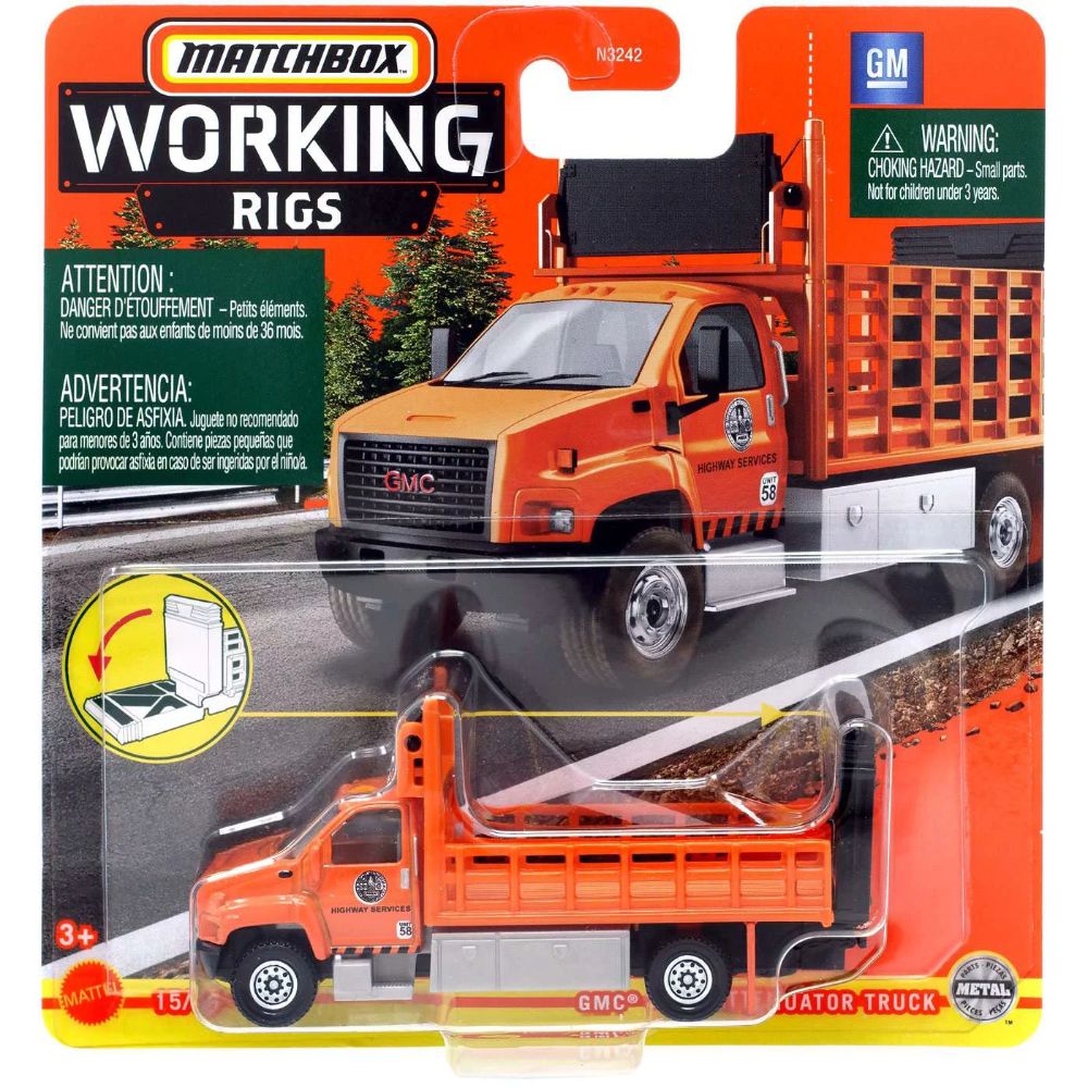 Match Box Working Rigs Die-Cast Assorted Match Box Working Rigs Die-Cast Assorted