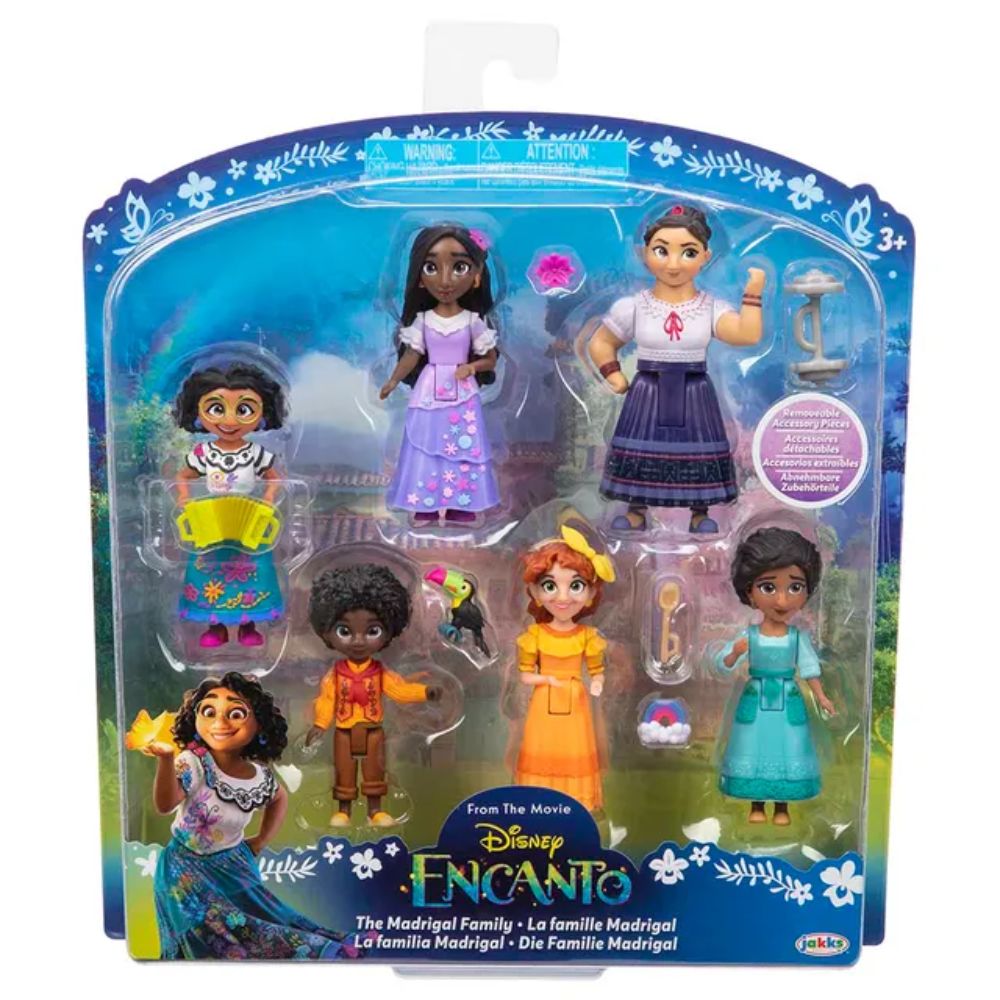 Jakks Pacific - Disney Encanto The Madrigal Family 6 Pack Jakks Pacific - Disney Encanto The Madrigal Family 6 Pack