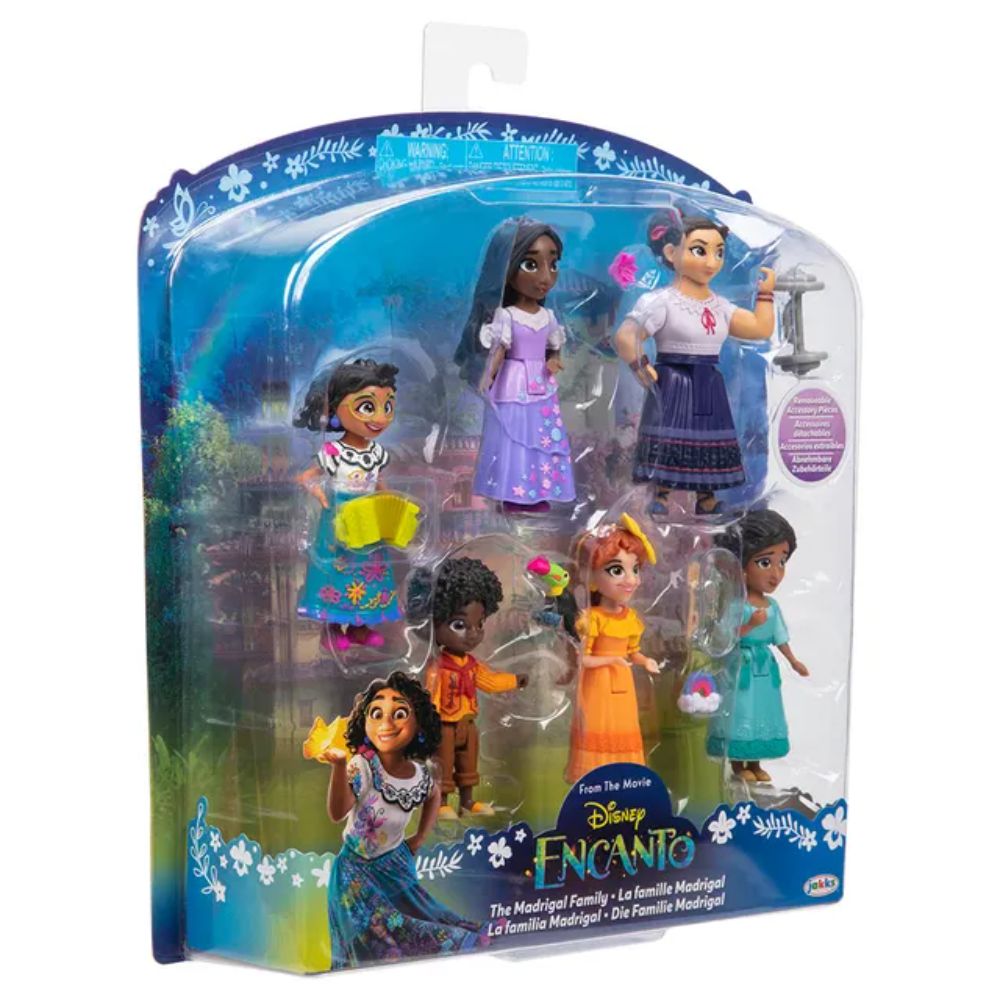 Jakks Pacific - Disney Encanto The Madrigal Family 6 Pack Jakks Pacific - Disney Encanto The Madrigal Family 6 Pack