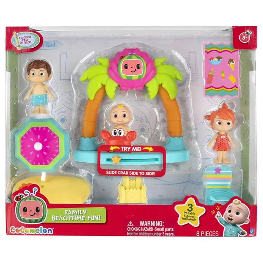 CoComelon - Deluxe Beachtime Playtime Set