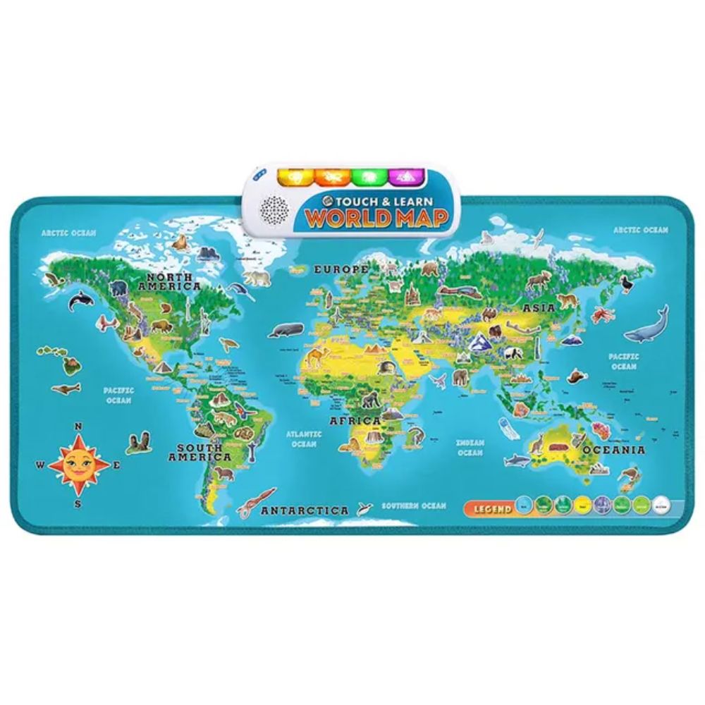Leapfrog Touch & Learn World Map Board