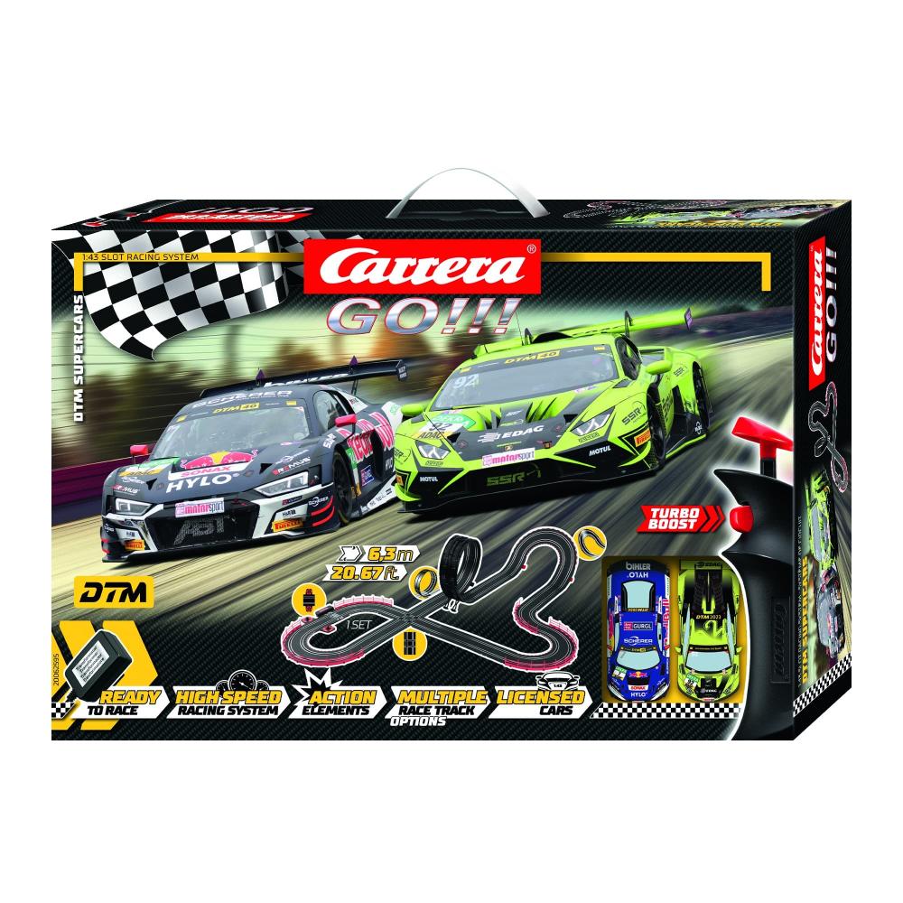 Carrera GO!!! DTM Supercars 1:43 Slot Car Racing Set Carrera GO!!! DTM Supercars 1:43 Slot Car Racing Set