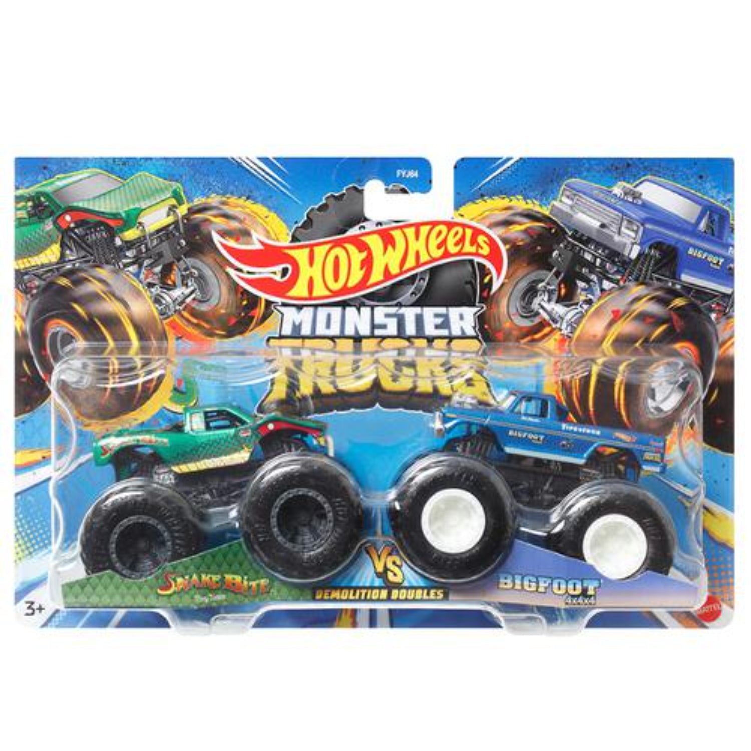 Hot Wheels MT 1:64 Demolition Doubles Asst.