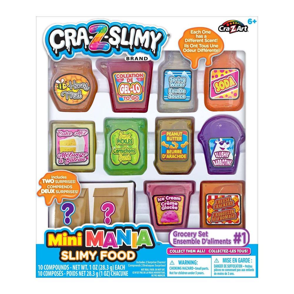 Cra-Z-Slimy Mini Mania Slimy Food